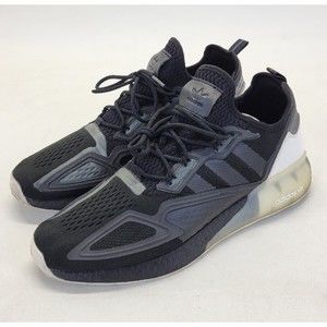 Adidas ZX 2K Boost Core Black White Size 12 Mens Running Shoes Sneakers FZ2946